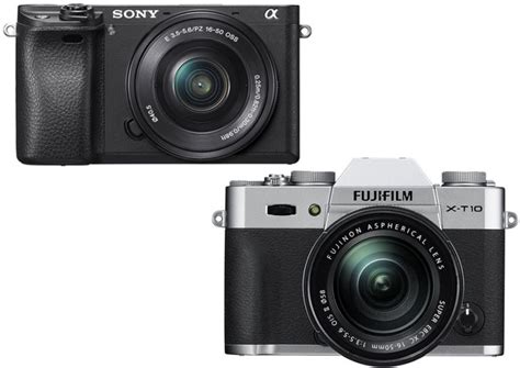 Fujifilm X-T10 vs Sony Alpha A6300 Karşılaştırma
